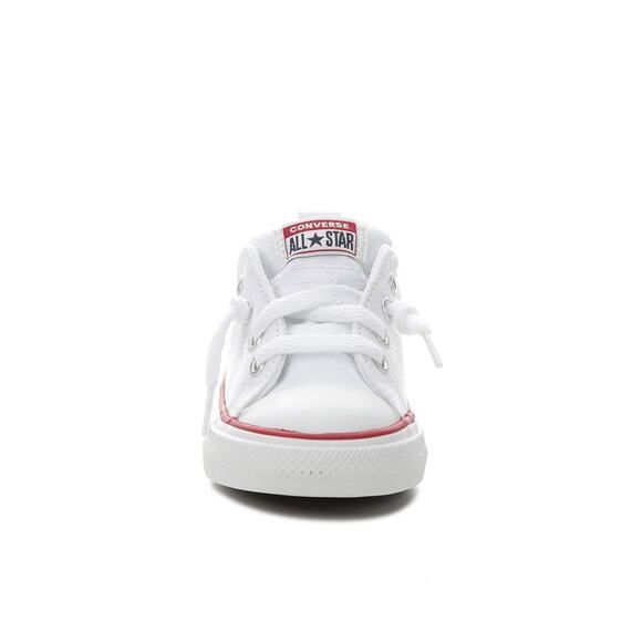 NWT Converse Chuck Taylor All Star Street Infant Sneaker,White/Navy- 8 Unisex - Picture 5 of 5